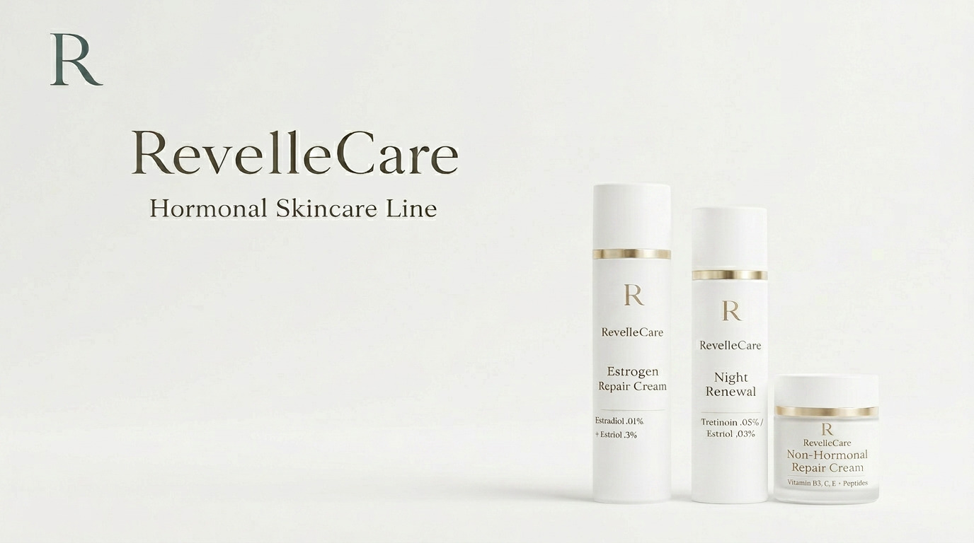 RevelleCare prescription skincare collection — coming Fall 2026